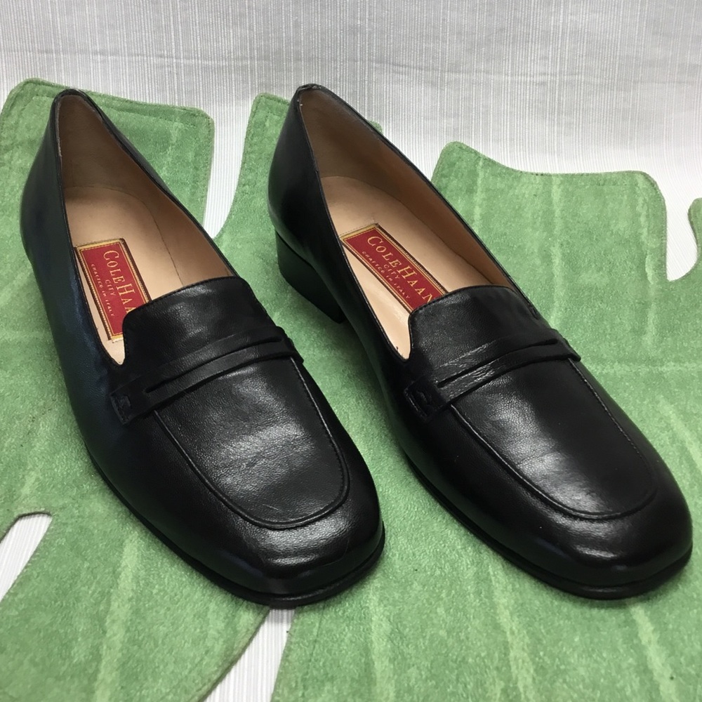 Cole Haan New Black Loafers